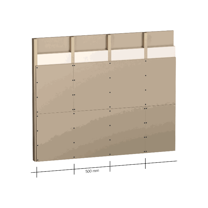 Lehmplatte D20 Wand Lehmplatte D20 Wand