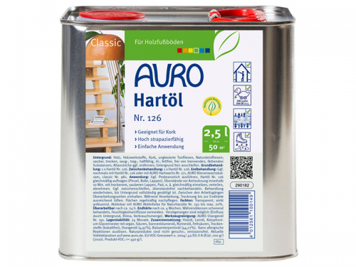 AURO  Hartöl  Nr. 126 in 0,375L
