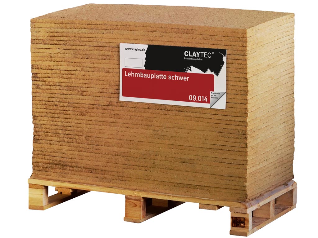 Claytec Lehmbauplatte schwer D22 Lemix