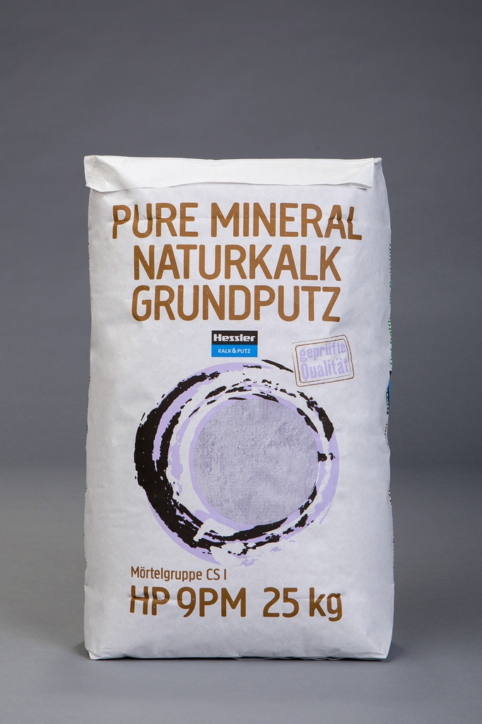 Hessler HP 9 Pure Mineral Kalkgrundputz, PureMineral 25 kg