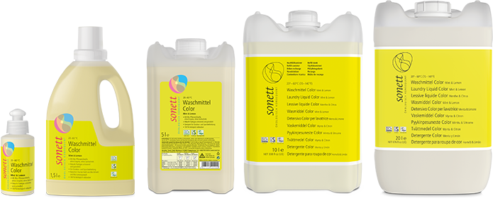 Sonett Waschmittel Color Mint & Lemon 20 L
