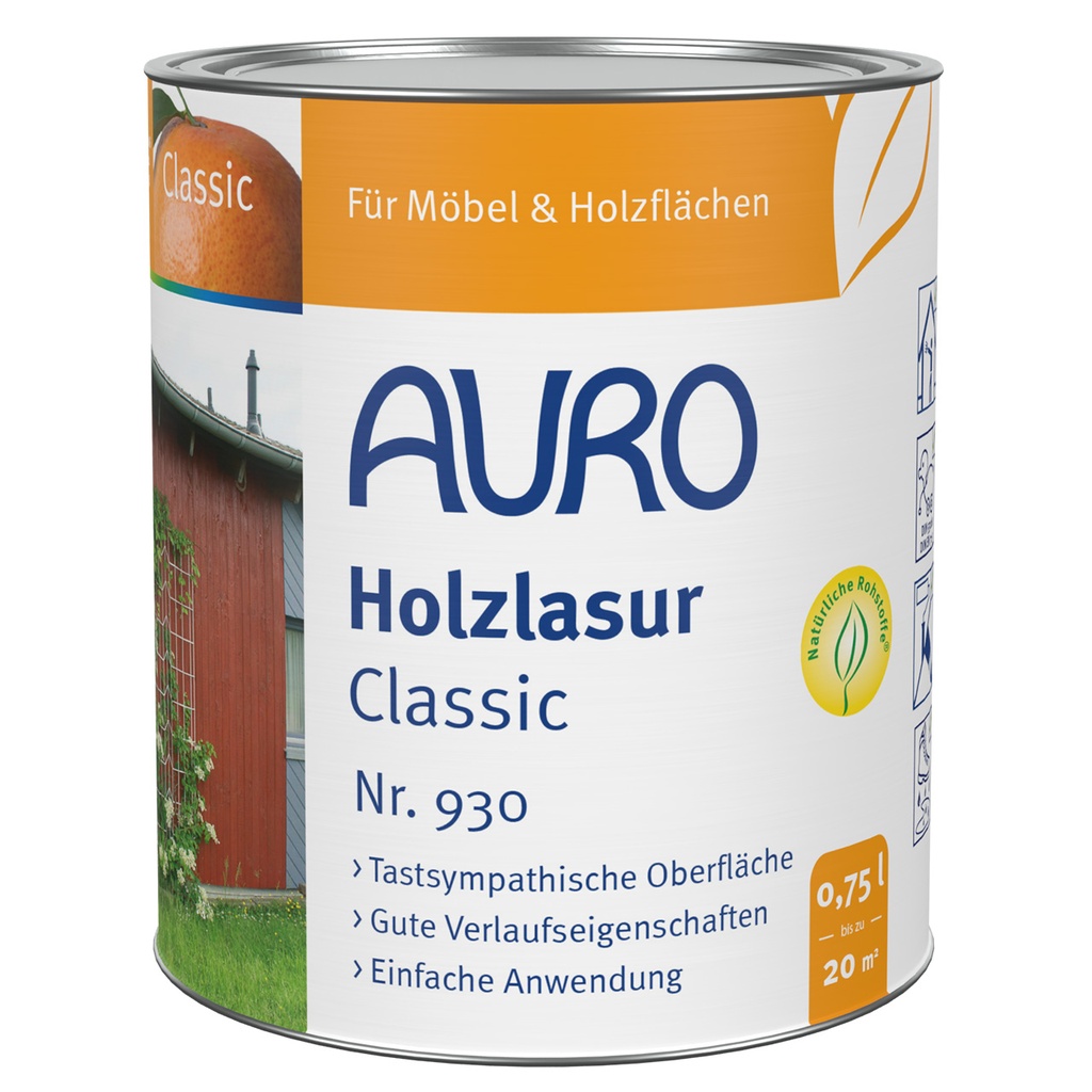 AURO Holzlasur Classic Nr. 930  0,75l