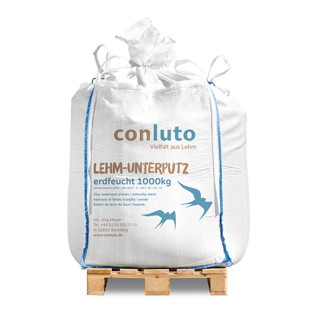 Conluto Lehm-Unterputz, erdfeucht