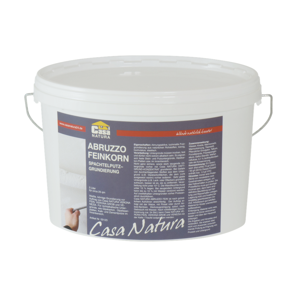 ABRUZZO Grundierung FEINKORN, 10 Liter