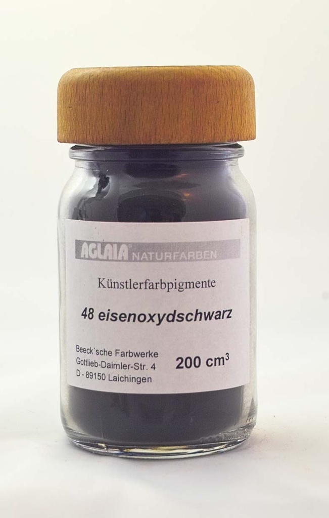 Aglaia Pigment Nr. 48, Eisenoxidschwarz 100 ccm