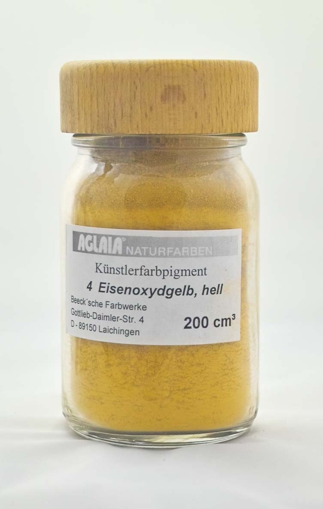 Aglaia Pigment Nr. 4, Eisenoxidgelb, hell 100 cm³