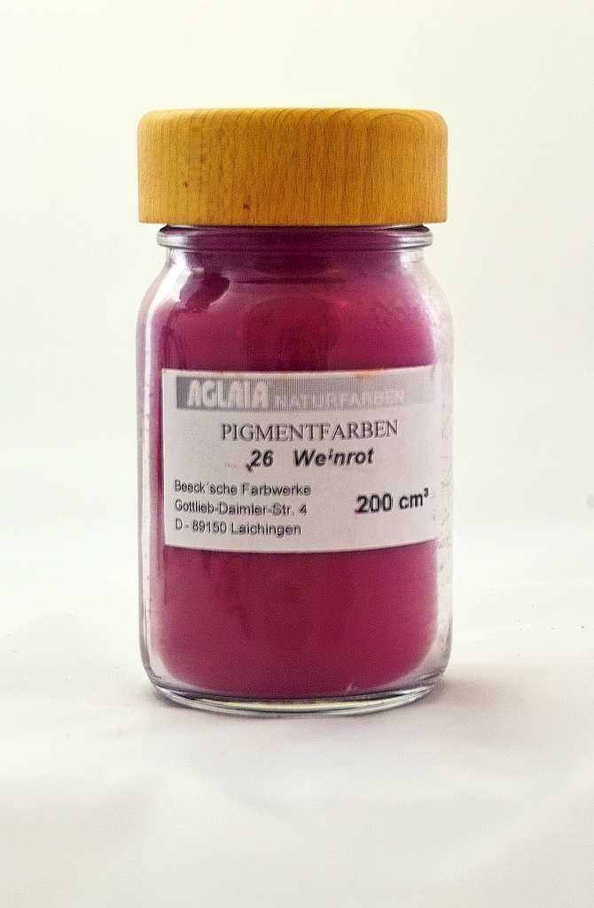 Aglaia PIGMENT, 100 cm3, Nr.26 Weinrot