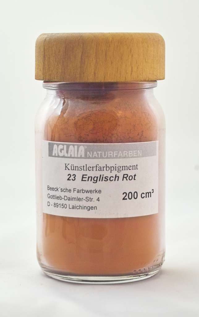 Aglaia Pigment, Nr.23, Englischrot 50 cm³