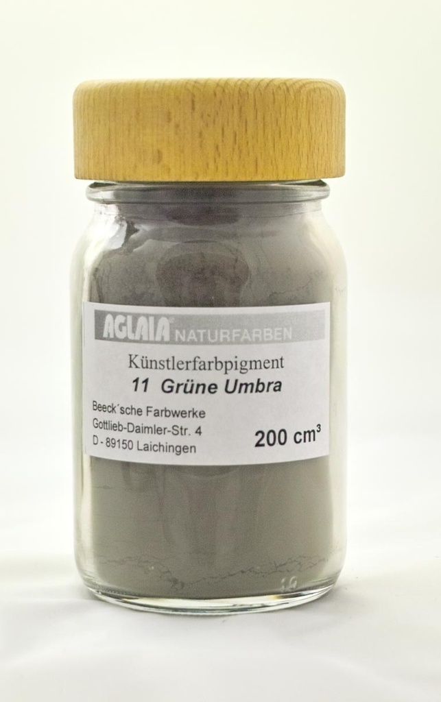 Aglaia Pigment, Nr.11, Grüne Umbra, 50 cm³
