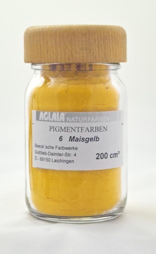 Aglaia Pigment Nr. 6, Maisgelb, 50 cm³