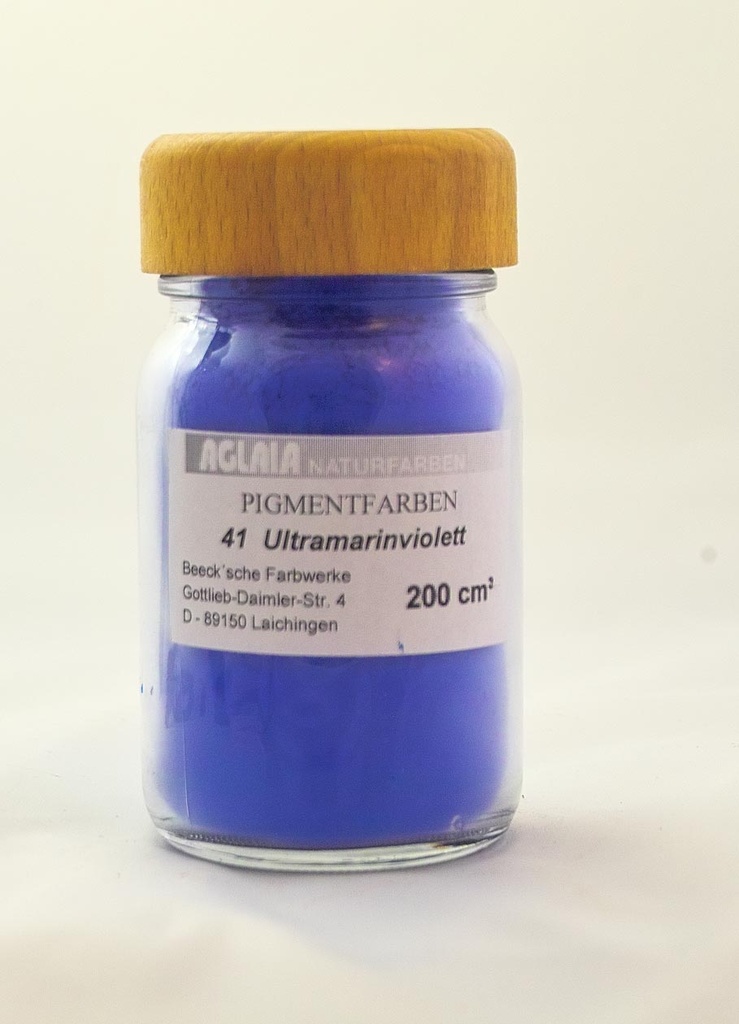Aglaia Pigment, Nr. 41 Ultramarinviolett, 50 cm³