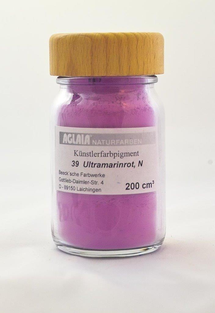 Aglaia Pigmente, Nr. 38 Ultramarinrot 50 cm³