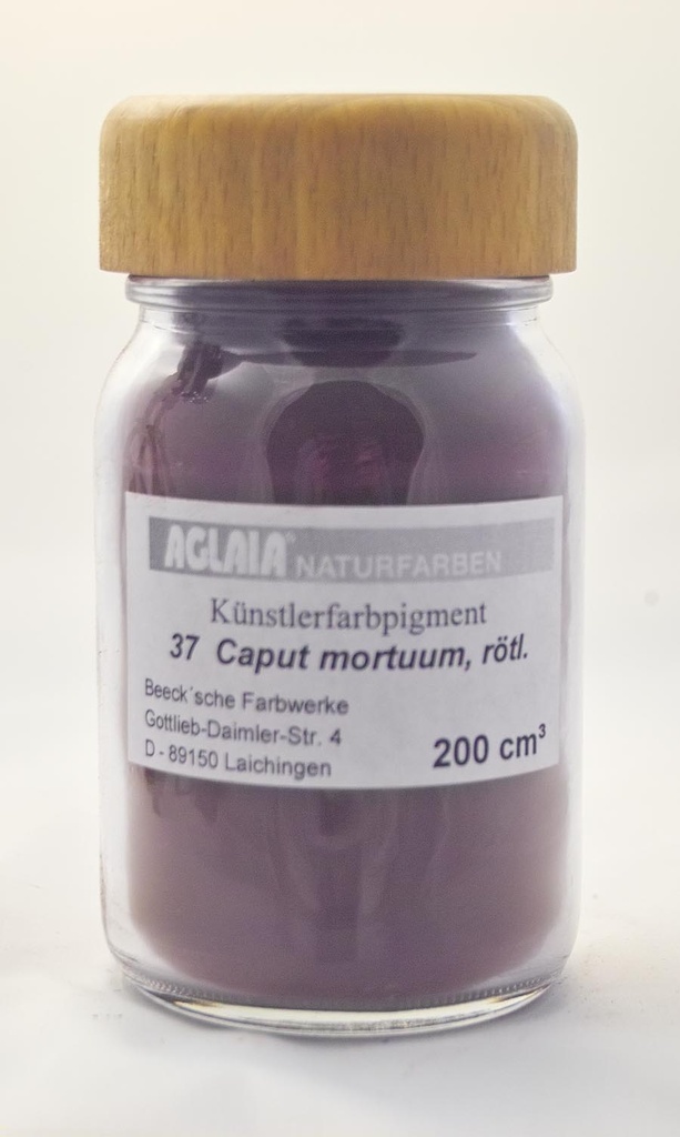 Aglaia Pigment, Nr.37, Caput mortuum rötl. Oxydfarbe 50 cm³