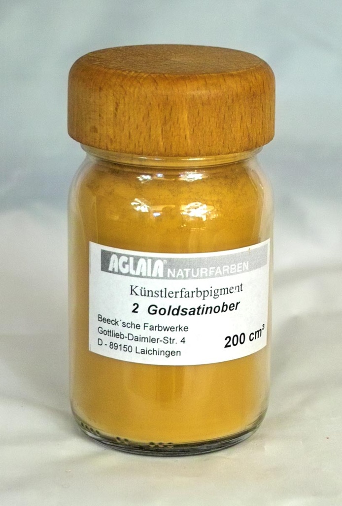 Aglaia Pigment Nr.2, Goldsatinober, 50 cm³