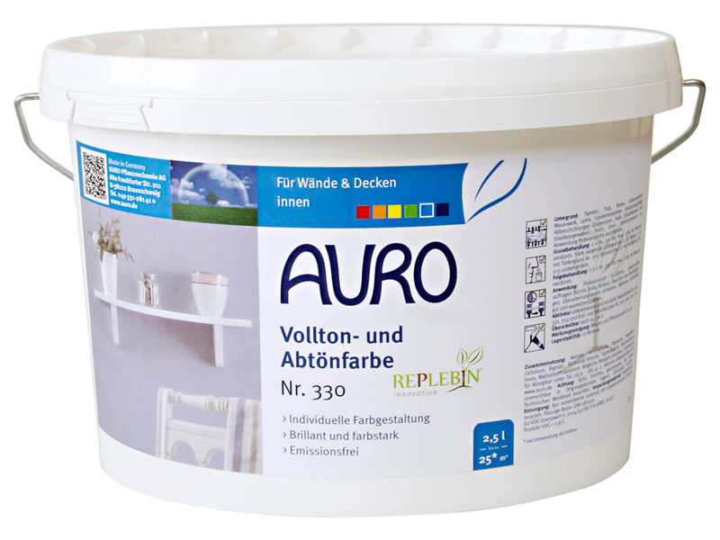 AURO Abtönfarbe Umbra gebrannt 2,5l