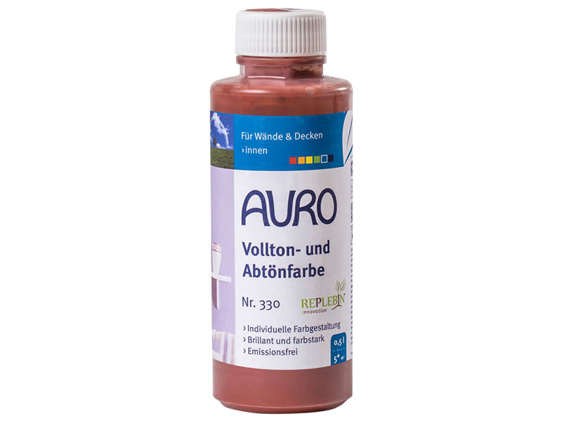 AURO Abtönfarbe Englisch-Rot 0,5l