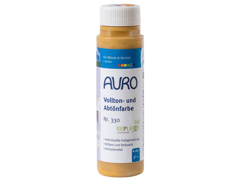 AURO Abtönfarbe Ocker-Gelb 0,25l