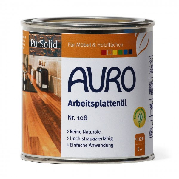 AURO Arbeitsplattenöl Nr. 108 - 0,375l