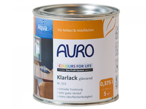 AURO CfL Klarlack glänzend Nr. 515  0,375l