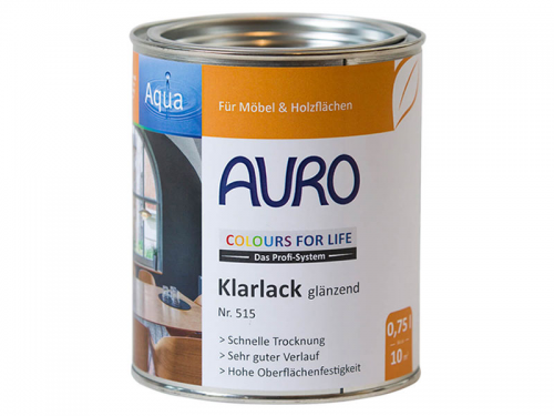 AURO CfL Klarlack glänzend Nr. 515  0,75l