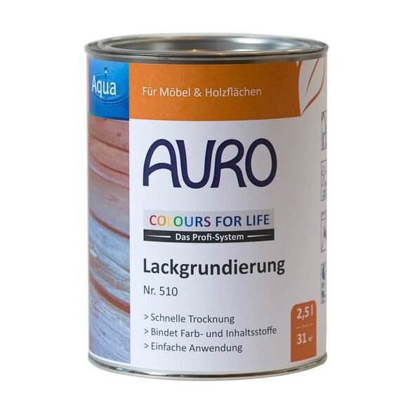 AURO CfL Lackgrundierung Nr. 510 2,5l