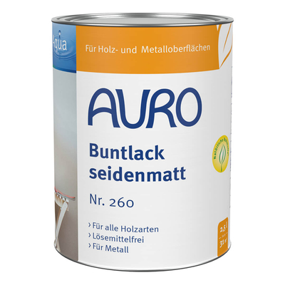 AURO Buntlack seidenmatt 2,5l