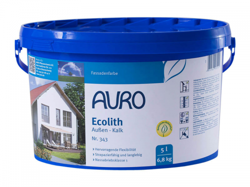 AURO Ecolith Außen Nr. 343 Weiß 5,0l