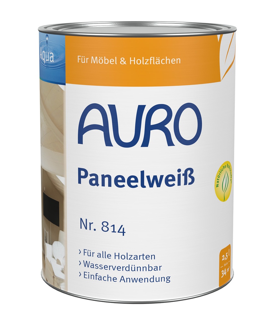 AURO Paneelweiß Nr. 814-90 2,5l