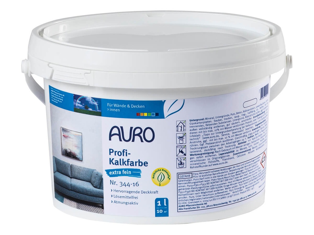 AURO Profi-Kalkfarbe *extra fein* 1l