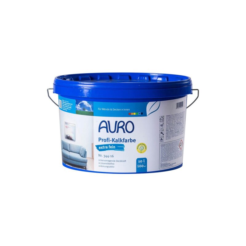 AURO Profi-Kalkfarbe *extra fein* 10l