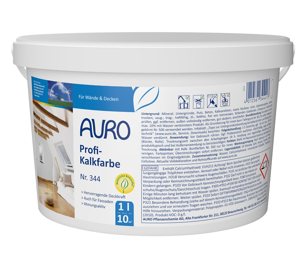 AURO Profi-Kalkfarbe 1l