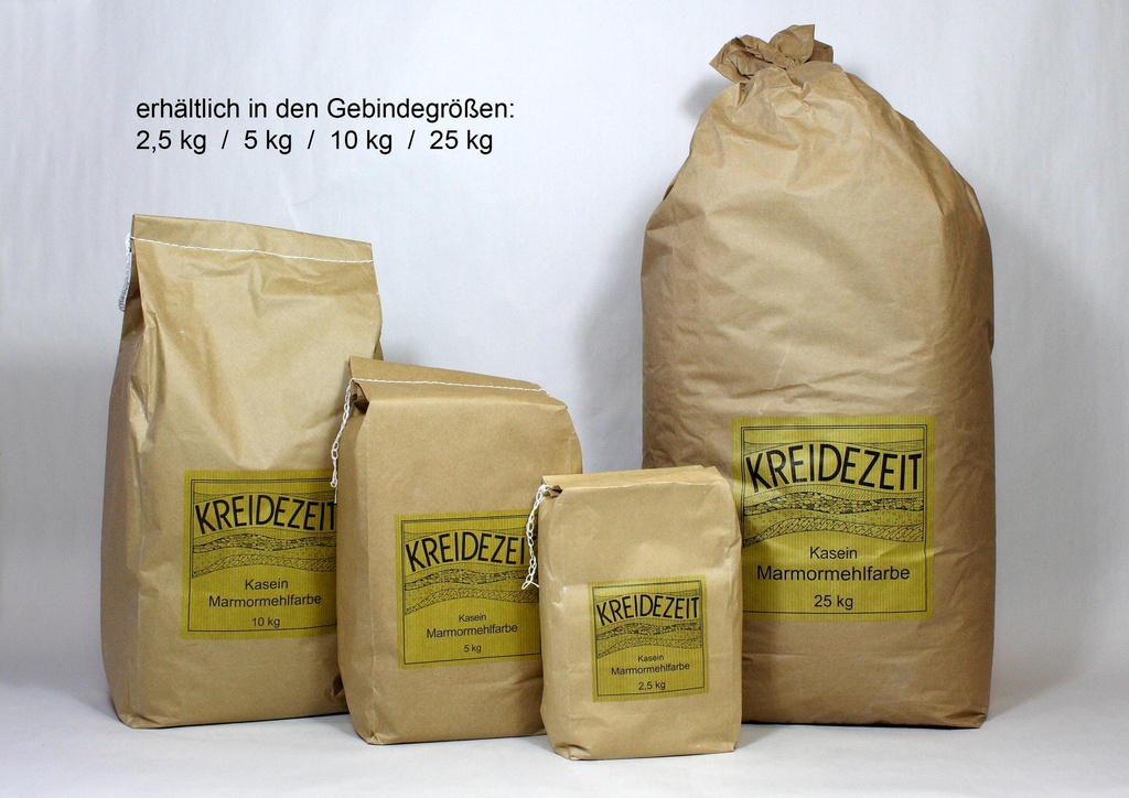 Kreidezeit Kasein Marmormehlfarbe | 10 kg