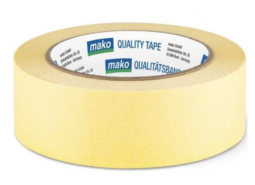 Mako Maler-Abdeck klebeband 50mm x 50m gelb