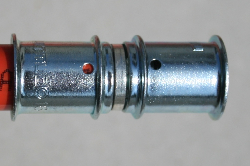 WEM Press-Übergang; ø 15 mm Kupfer; ø 16 mm