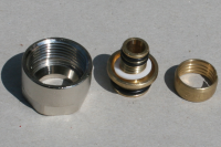 WEM Verschraubung 16mm, R3/4", Eurokonus