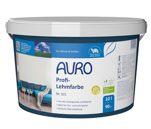 [FU33100100] AURO Profi-Lehmfarbe Nr. 331 10l