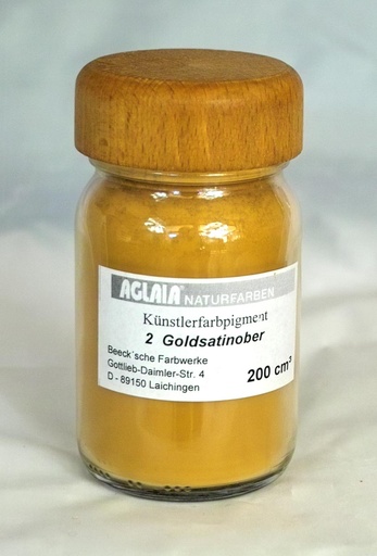 [FAK02005] Aglaia Pigment Nr.2, Goldsatinober, 50 cm³