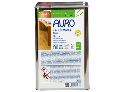 [FU12900200] AURO 2in1 Öl-Wachs Classic 20l