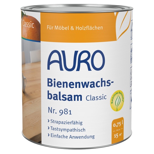 [FU98100007] AURO Bienenwachs-Streichbalsam 0,75l