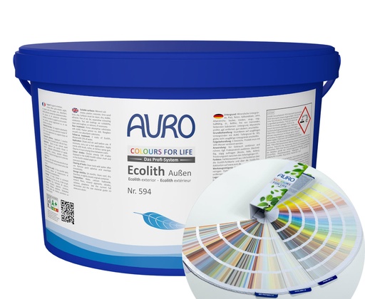 [FUA5943050] AURO COLOURS FOR LIFE Fassadenfarbe, Ecolith Außen Nr. 594 in 5l