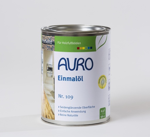 [FU10900025] AURO Einmalöl Nr. 109 2,5l