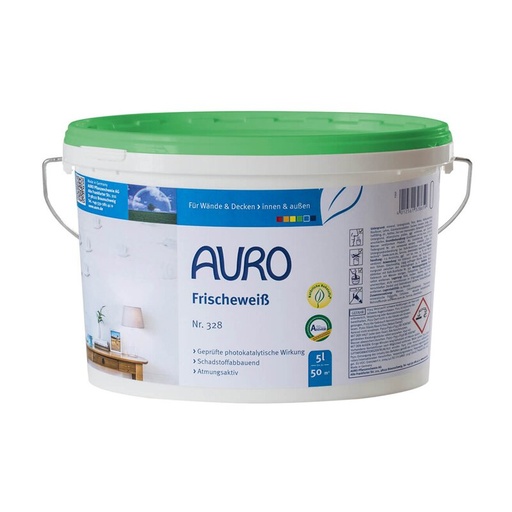 [FU32800050] AURO Frischeweiß Nr 328, 5 l