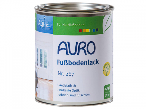 [FU26700007] AURO Fußbodenlack 0,75l