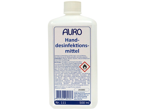 [FU111005] AURO Hand-Desinfektionsmittel 500ml