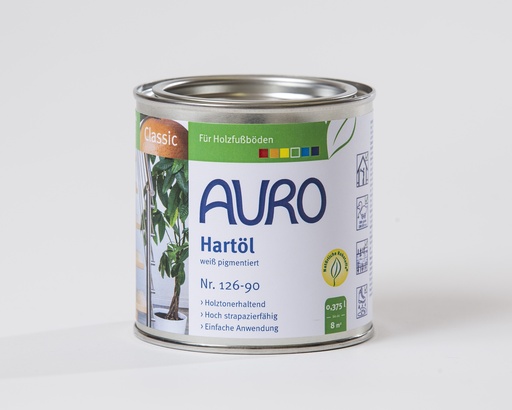 [FU12690003] AURO Hartöl Classic weiß 0,375l