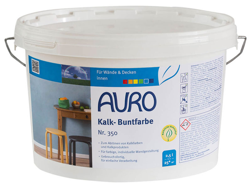 [FU35035025] AURO Kalk-Buntfarbe Terracotta 2,5l