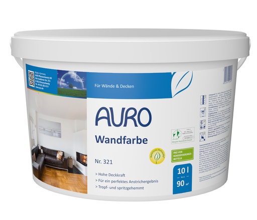 [FU32100100] AURO Wandfarbe Nr. 321 10l