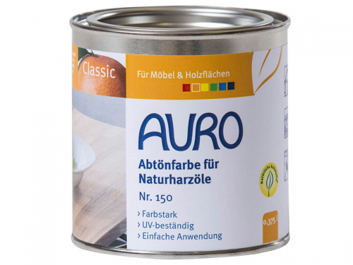 [FU15090003] AURO Öl-Abtönfarbe weiß, 0,375l