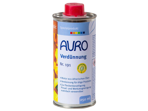 [FU219002-nicht mehr gelistet] AURO Pflanzenalkohol (Verdünnung) 0,25 L
