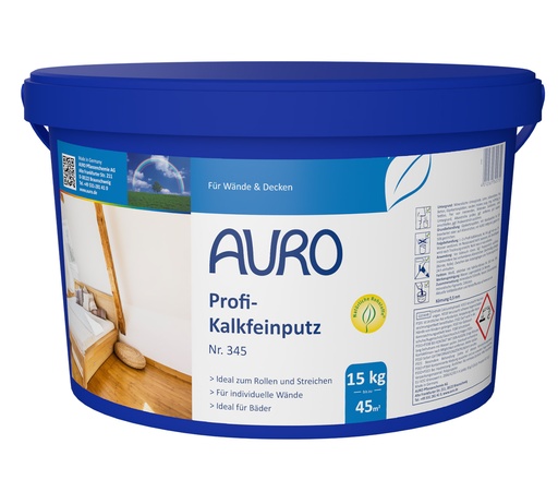 [FU34500150] AURO Profi Kalkfeinputz 15,0 kg